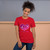 Women's Pink Haze Heart T-shirt (XL-4XL)