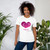 Women's Pink Haze Heart T-shirt