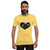 Men's Black Heart T-shirt (XS-L)