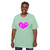 Women's Pink Heart T-shirt (XL-4XL)