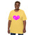 Women's Pink Heart T-shirt (XL-4XL)