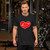 Men's Red Heart T-shirt (XS-XL)