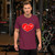 Men's Red Heart T-shirt (XS-XL)