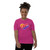 Kids Fire Red Heart Short Sleeve T-Shirt