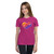 Kids Fire Red Heart Short Sleeve T-Shirt