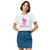 Women’s Pink Fight Back crop top