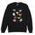 Little Heart Birdies Youth crewneck sweatshirt