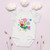 Little Heart Flowers Baby jersey bodysuit