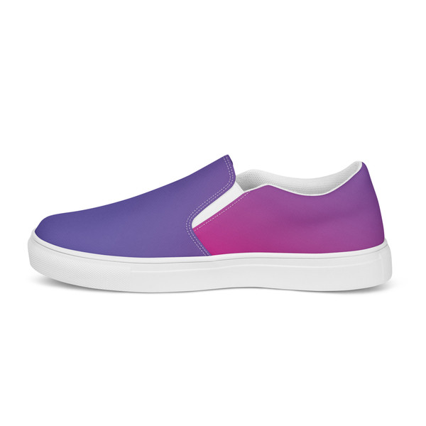 Purple Haze Women’s slip-on canvas shoes