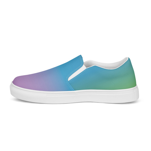 Ocean Blue Women’s slip-on canvas shoes