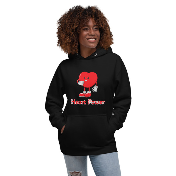 Women's LH Heart Power Hoodie