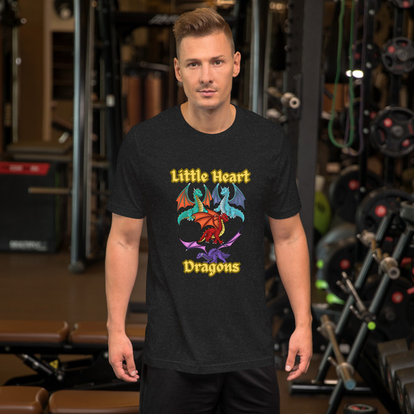 Men's Little Heart Dragons t-shirt