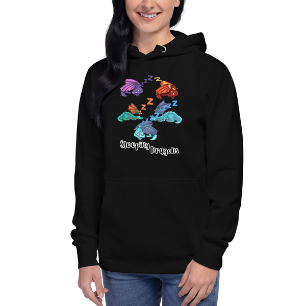 Women's Sleeping Dragons Hoodie