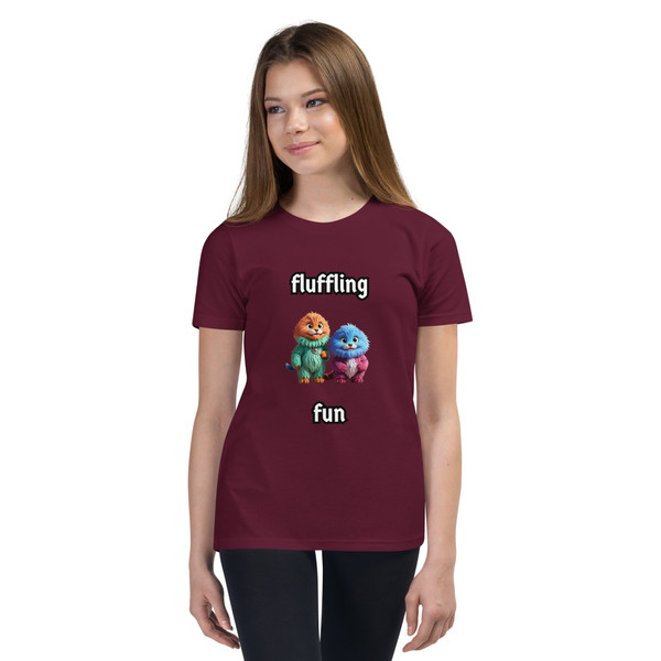 Youth Fluffling Fun Short Sleeve T-Shirt