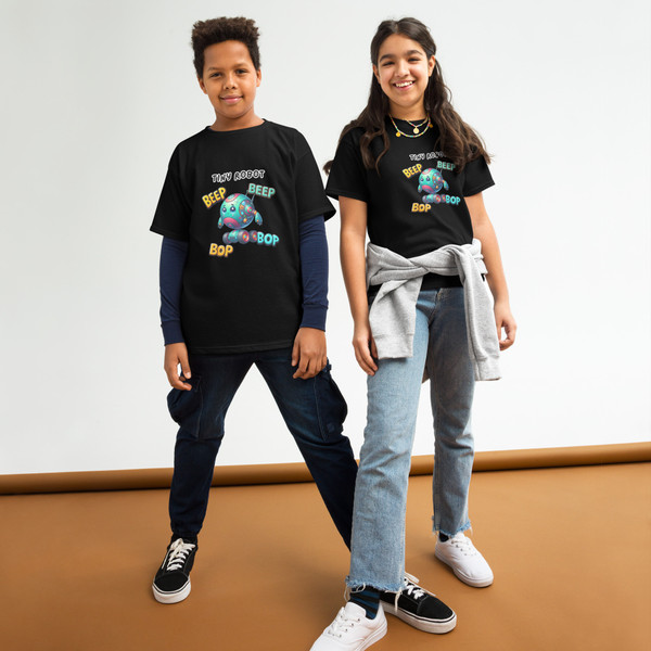 Tiny Robot Beep Bop Youth classic tee