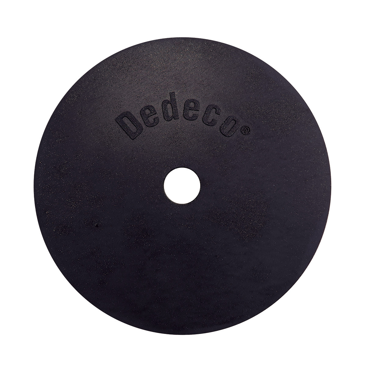 Rubber Abrasive Wheel 4" x 1/4" x 1/2" Black Coarse Silicon Carbide 1