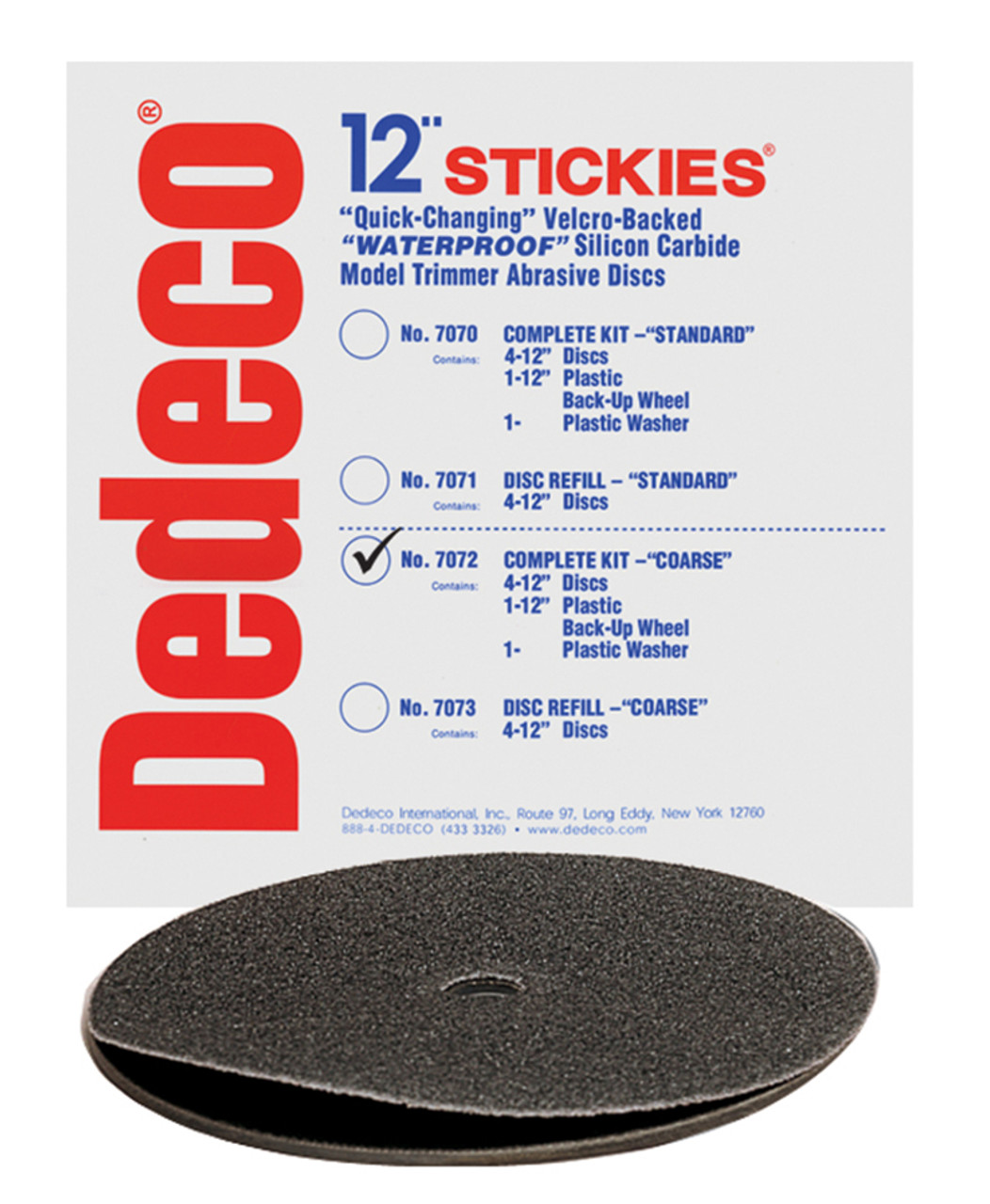 Stickies Discs 12 Coarse Kit