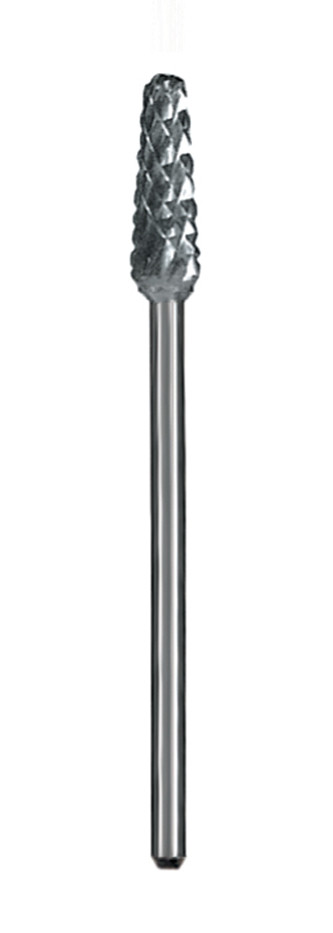 Dental Lab Carbide Bur - Titanium Nitride Coated, Taper Shape, FG Shank (Series 47 XF)