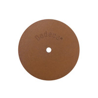 Rubber Abrasive Wheel 3 X 1/2 X 1/4 - Brown X/C A/O 1/Unit