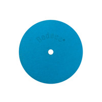 Rubber Abrasive Wheel 3 X 1/2 X 1/4 - Blue X/F S/C 1/Unit