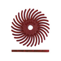 Sunburst 1" TC Discs Red 220 Grit Size (A/O) 48/Bx