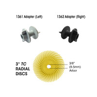 Sunburst 3" TC Discs Light Green 1 Micron (A/O) 12/Bx