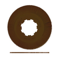 Sunburst 12" TS Discs Brown 36 Grit Size (A/O) 70/Bx