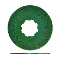 Sunburst 12" TS Discs Dark Green 50 Grit Size (A/O) 70/Bx