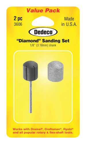Diamond Dome/Mandrel 1/8" 2/Kit