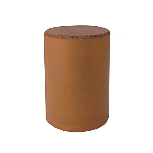 Rubber Abrasive Cone - Cylinder 1 X 3/4 - Brown X/C A/O 1/Unit