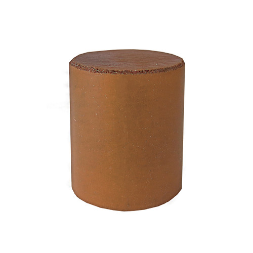 Rubber Abrasive Cone - Cylinder 1 X 7/8 - Brown X/C A/O 1/Unit