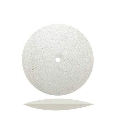 Classic White Flexies Knife-Edge Rubber Wheels 7/8" 100/Bx