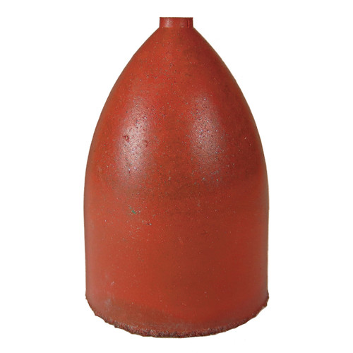 Rubber Abrasive Cone - Bullet 1-1/2 X 1 - Red Fine S/C 1/Unit