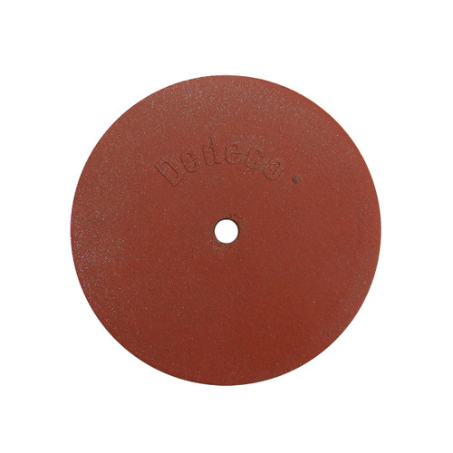 Rubber Abrasive Wheel 3 X 1/4 X 1/4 - Red Fine S/C 1/Unit