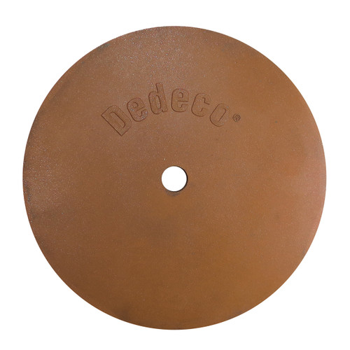 Rubber Abrasive Wheel 6 X 1 X 1/2 - Brown X/C A/O 1/Unit