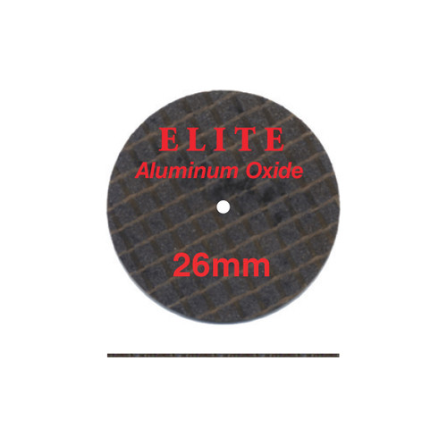 Elite Fibreglass-Reinforced Discs (Aluminum Oxide) 1" x .012" (26 · 0.25mm) 20/Bx