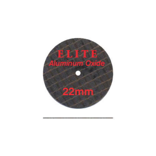 Elite Fibreglass-Reinforced Discs (Aluminum Oxide) 7/8" x .020" (22 · 0.5mm) 20/Bx