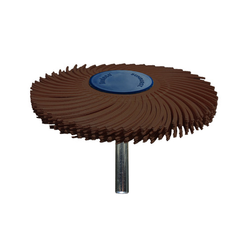 SUNBURST 3" TC 6-Ply Discs Brown 36 Grit (Aluminum Oxide) 6mm 1/Unit