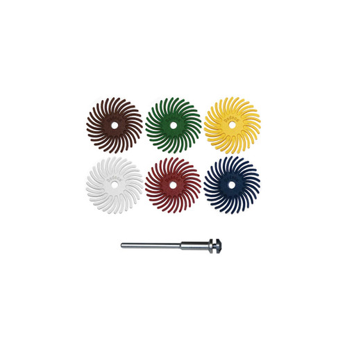 Sunburst 1" TC Disc Assortment (A/O) 50/Kit