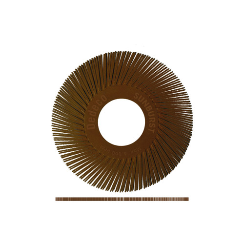 Sunburst 6'' TA Discs Brown 36 Grit Size (A/O) 40/Bx