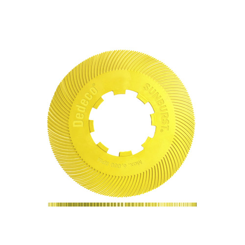 Sunburst 7-5/8'' TC Discs Yellow 80 Grit Size (A/O) 70/Bx