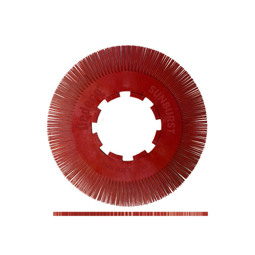 Sunburst 8'' TS Discs Red 220 Grit Size (A/O) 70/Bx