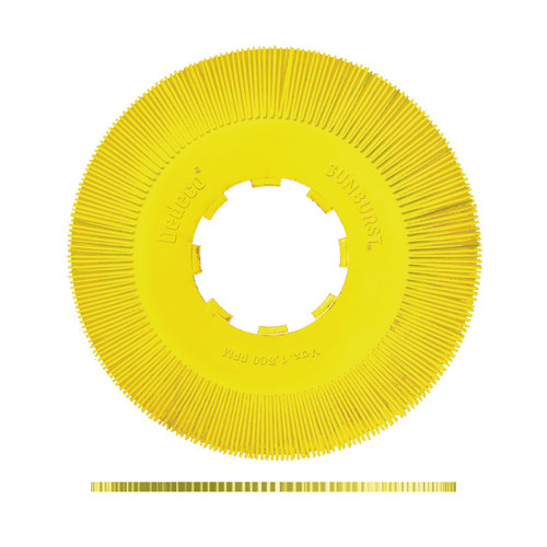 Sunburst 12" TS Discs Yellow 80 Grit Size (A/O) 70/Bx