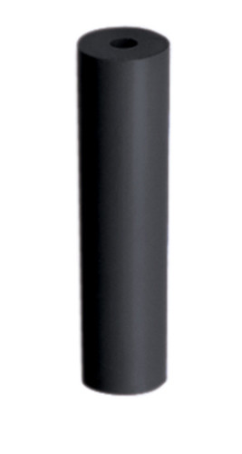 Classic Black Rubber Cylinders 15/16