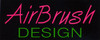 Neon Sign - Airbrush Italic