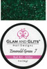 Glam & Glits Nail Art Glitter: Emerald Green - 1/2oz