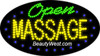 Electric Flashing & Chasing LED Sign: Open Massage