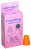 Berkerley FingerHug Rubber Thimble - Size 0 - Yellow - 12ct