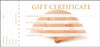 Gift Certificate - 50ct / Design FAN (GC101)
