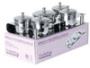 Berkeley 5-piece Stainless Steel Liquid & Powder Set (5-hole base)